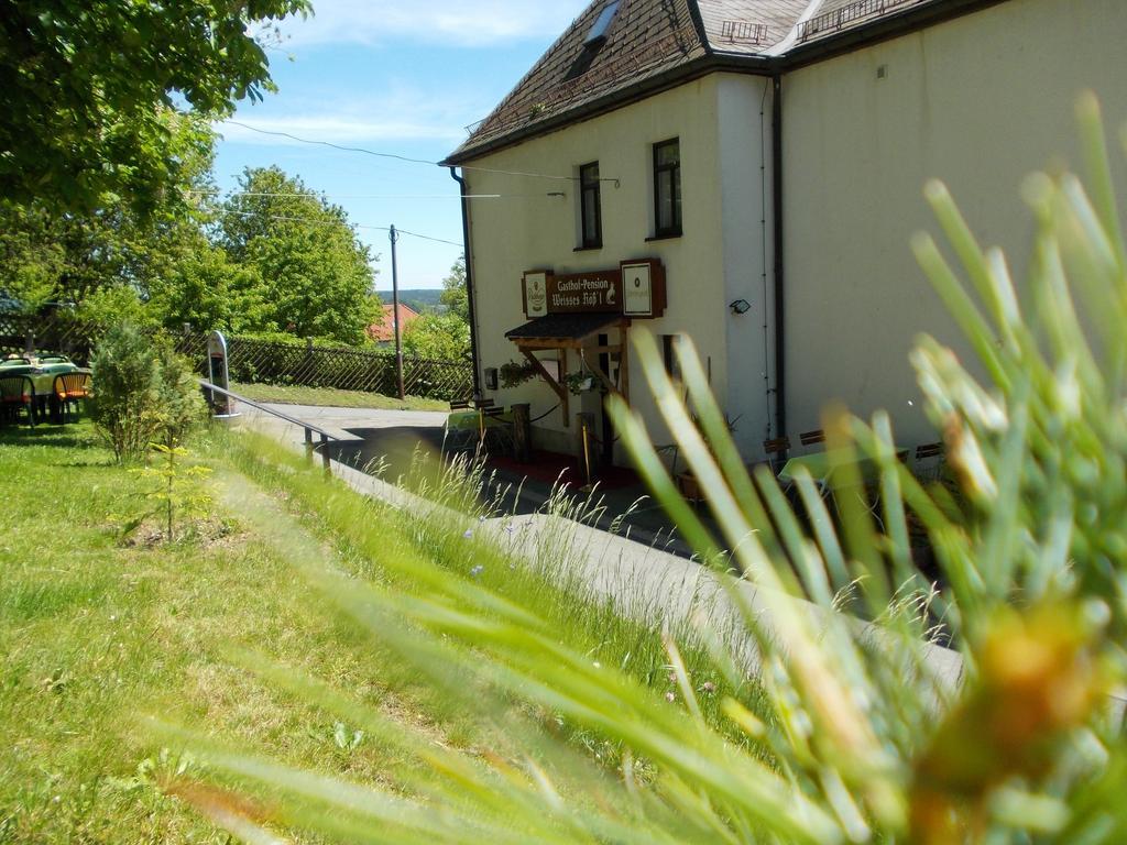 Landhotel Weisses Roess'L Adorf Exterior foto